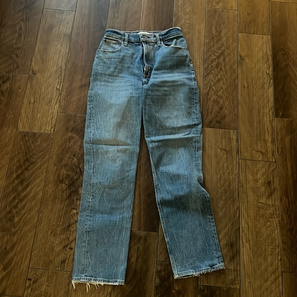 Abercrombie 90’s straight ultra high rise